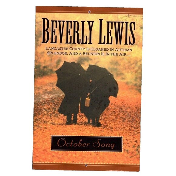 October Song by Beverly Lewis The Redemption of Sarah Cain Series Book 1 - Picture 1 of 2